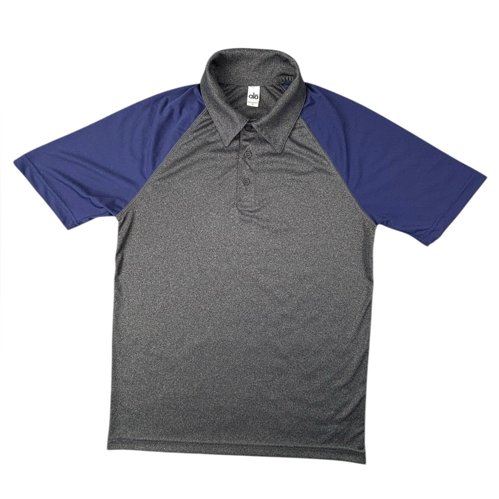 Alo | Performance Three-Button Raglan Polo | XS